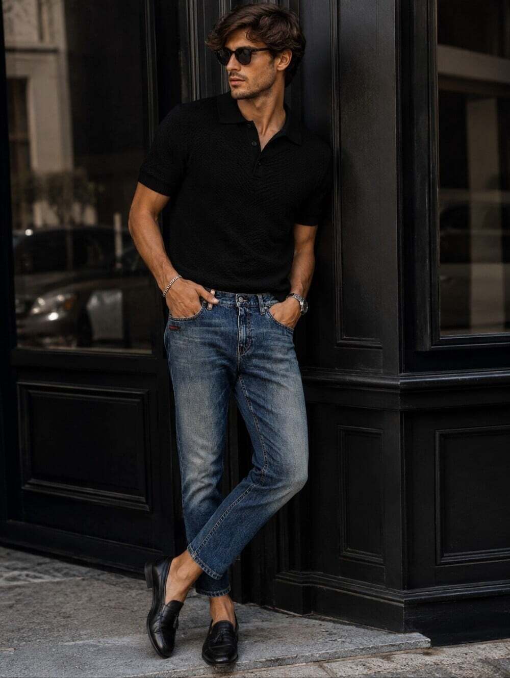 Gucci Skinny Jeans 48 32x26 Cropped Made in Italy Blue Denim Mens Luxury